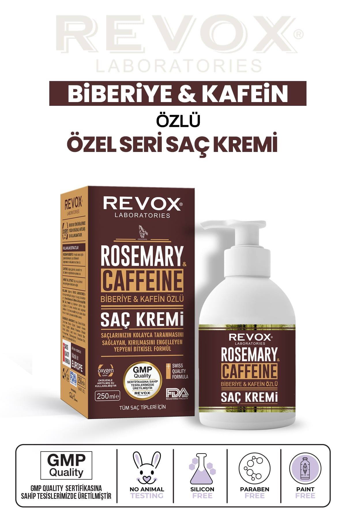 Saç Dökülmesini Engelleyen Şampuan | Revox Shop