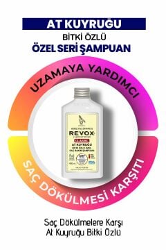 At Kuyruğu Bitki Özlü Saç Bakım Şampuanı / 400 ml. x 2 adet SET