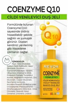 Coenzyme Q10 Yenileyici Duş Jeli