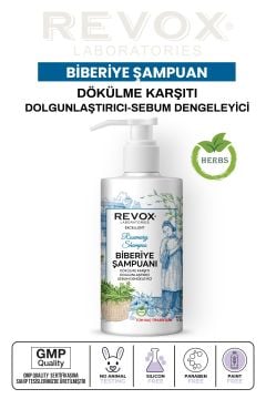 Biberiye Özlü Saç Bakım Şampuanı Arındırıcı Dökülme Karşıtı 400 ml.
