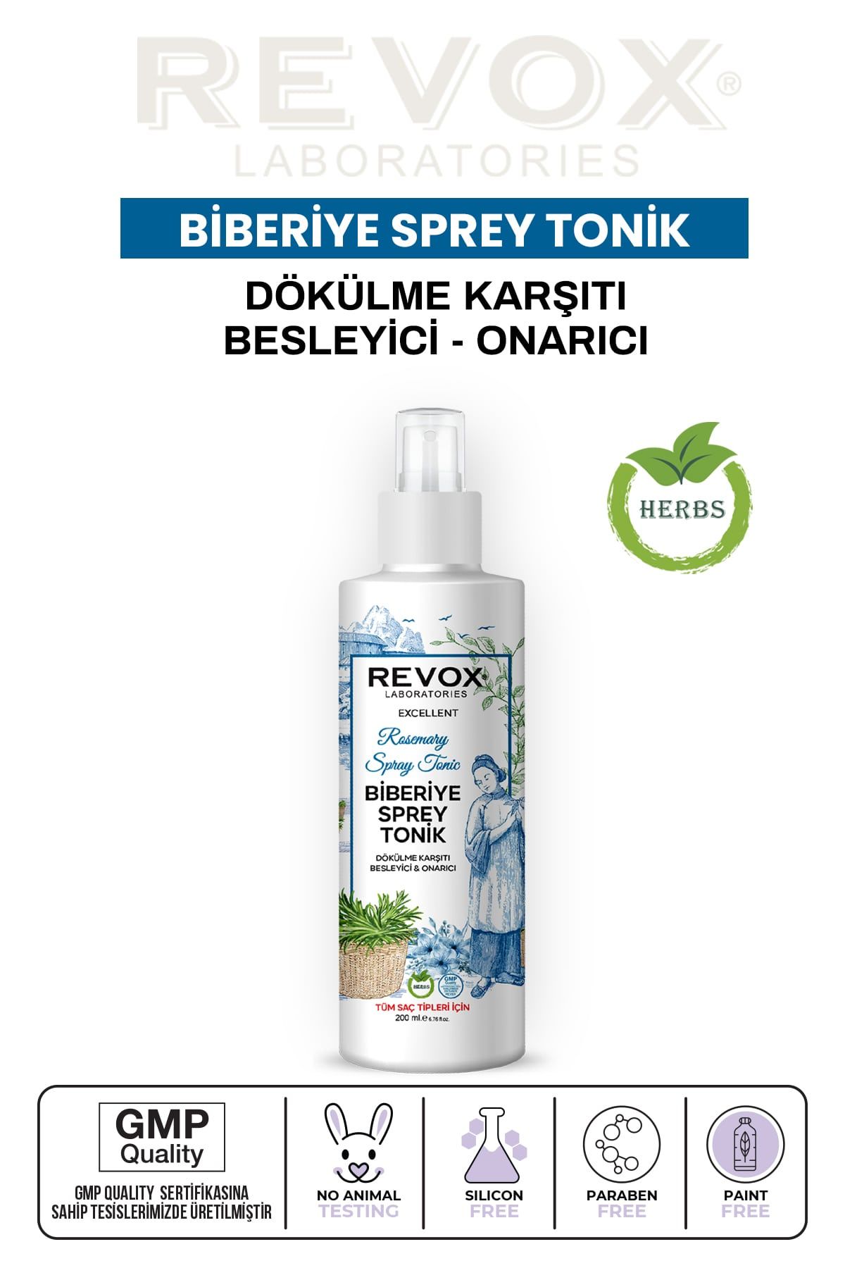 Saç Dökülmesini Engelleyen Şampuan | Revox Shop