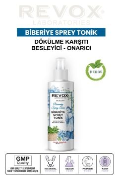 Biberiye Bitki Özlü Dökülme Karşıtı, Besleyici ve Onarıcı Durulanmayan Saç Bakım Toniği