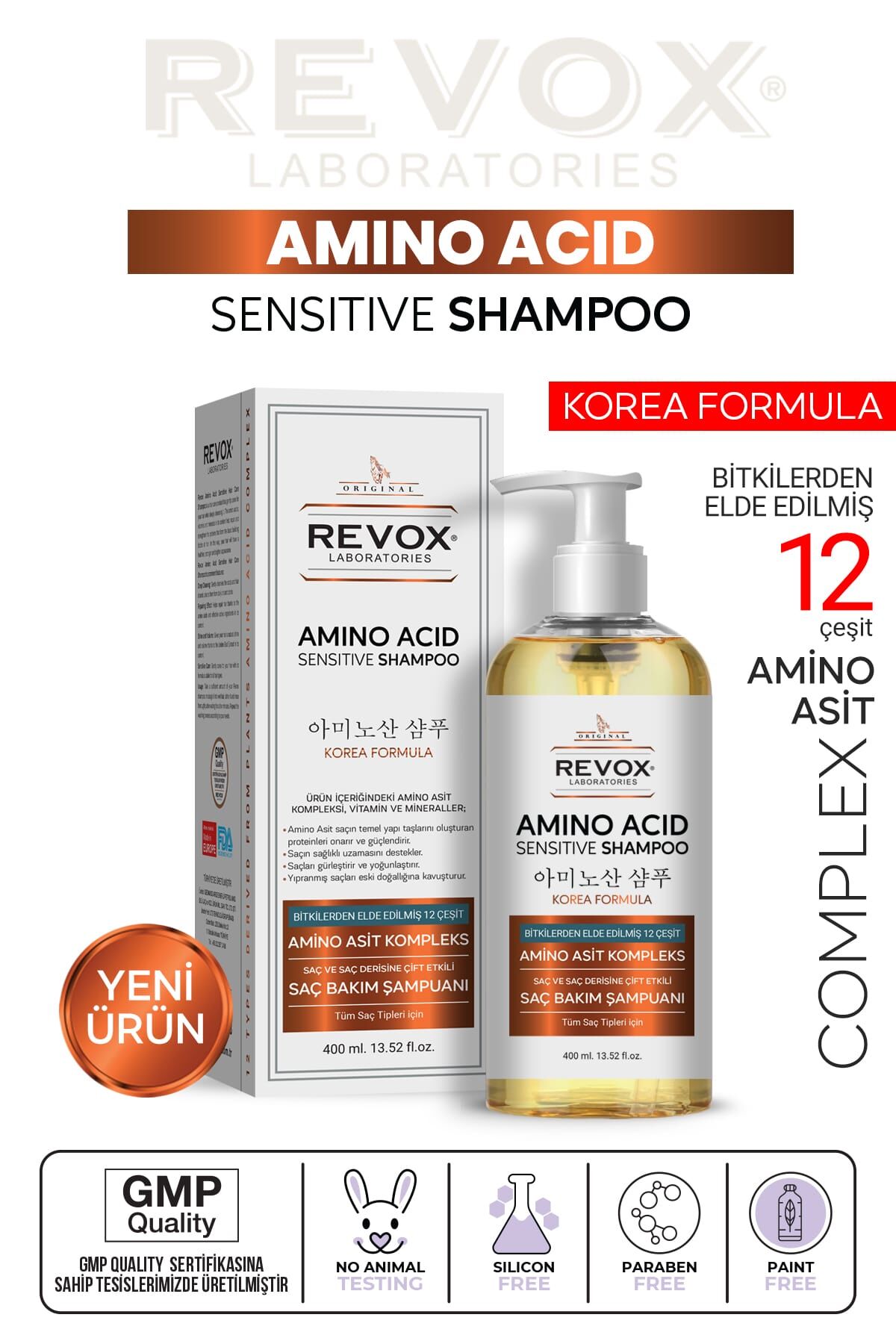 Amino Asit Sensitive Şampuan