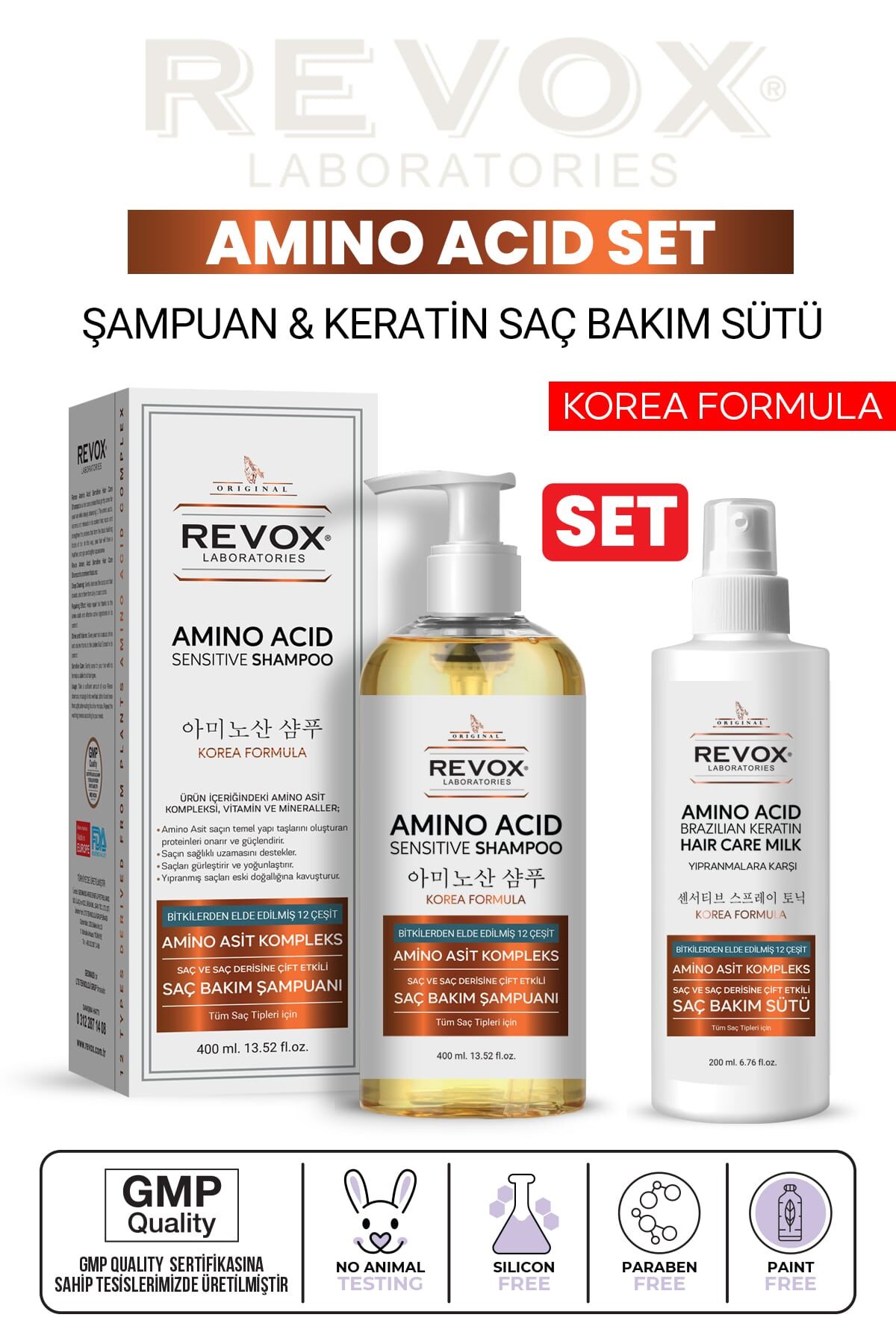 Saç Dökülmesini Engelleyen Şampuan | Revox Shop